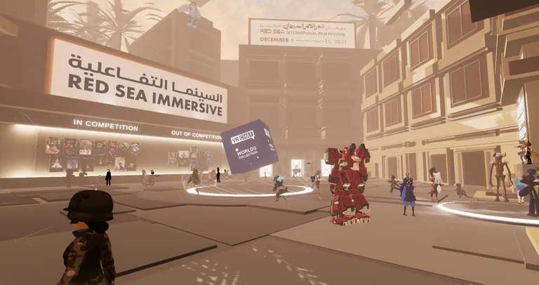 Red Sea Immersive project still